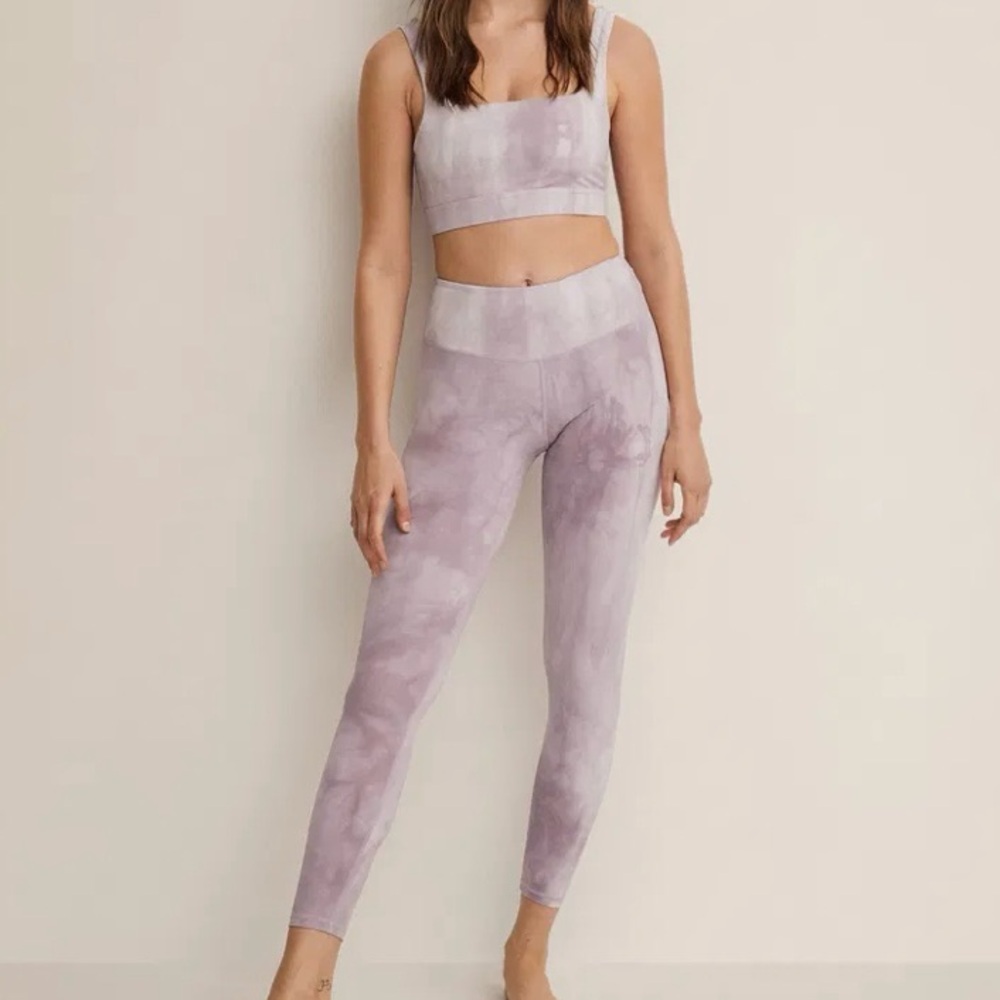 Mango Printed Sporty Bra & Leggings - Picture 2 of 9